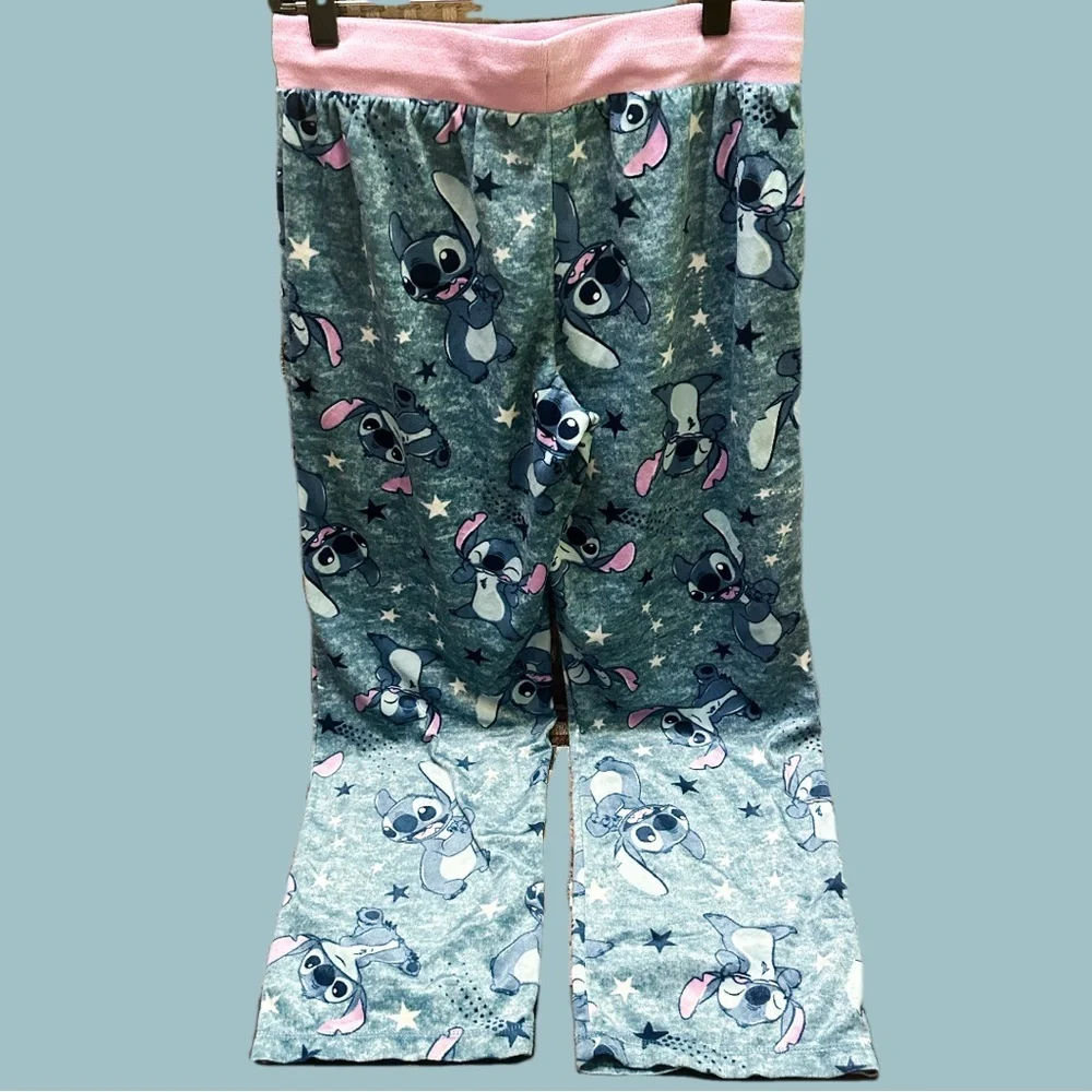 Disney Stitch Themed Pajama Pants size S - Picture 2 of 8